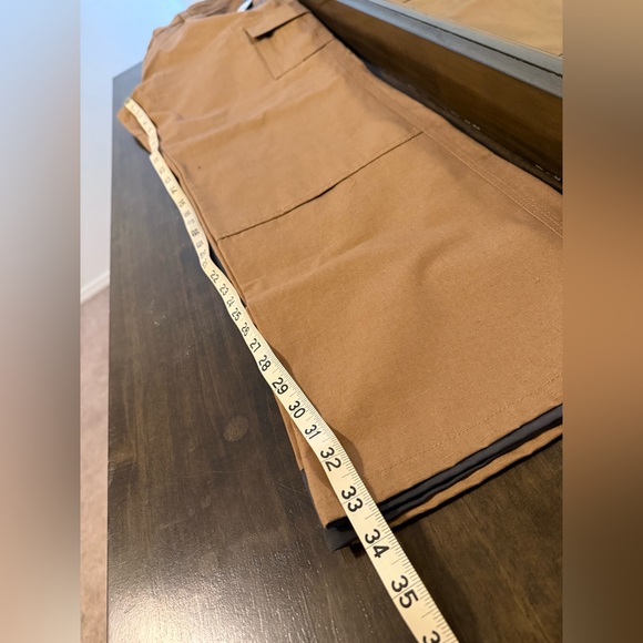 Wolverine Men’s Traditional Fit Cargo Work Pants, Khaki, 44/34 - Picture 5 of 8